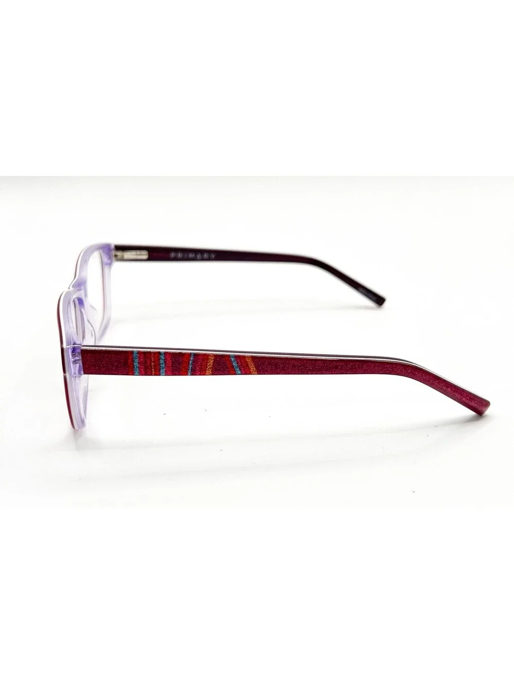 Primary Kids Pk 118 Burg Burgundy Authentic Eyeglasses 48-15-125